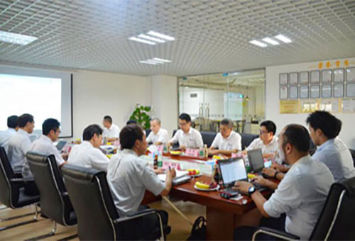 熱烈歡迎日本A公司一行蒞臨鉑納特斯參觀、考察生產(chǎn)基地